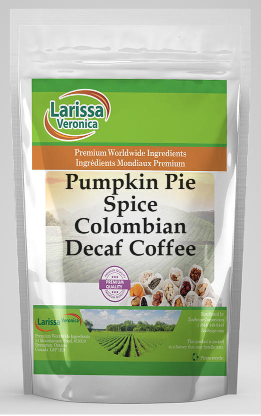 Pumpkin Pie Spice Colombian Decaf Coffee