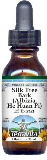 Silk Tree Bark (Albizia, He Huan Pi) Glycerite Liquid Extract (1:5)