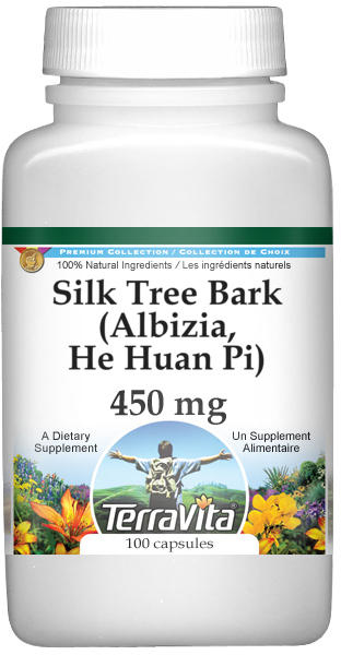 Silk Tree Bark (Albizia, He Huan Pi) - 450 mg