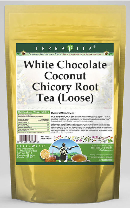 White Chocolate Coconut Chicory Root Tea (Loose)