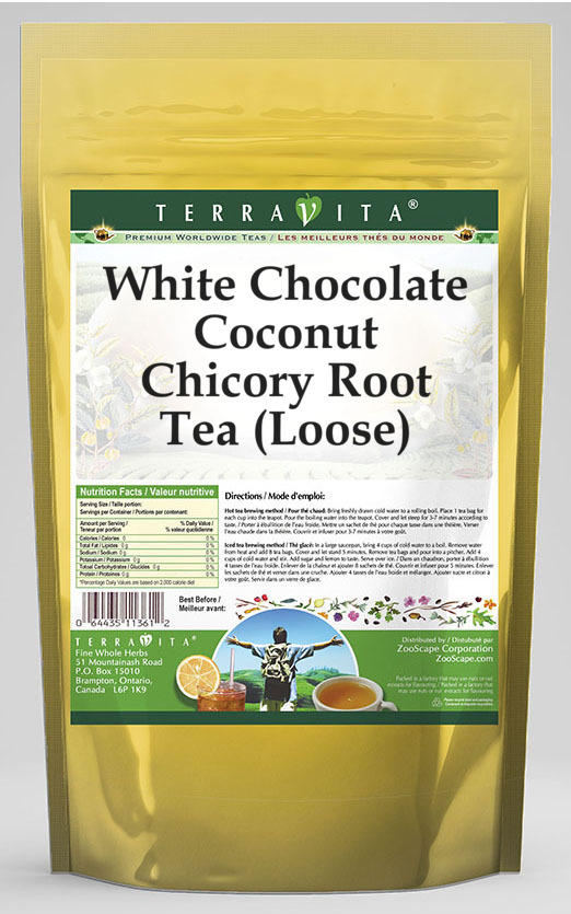 White Chocolate Coconut Chicory Root Tea (Loose)
