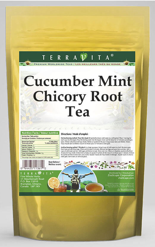 Cucumber Mint Chicory Root Tea