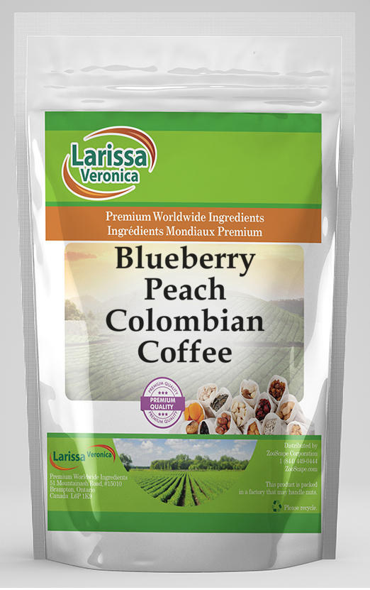 Blueberry Peach Colombian Coffee