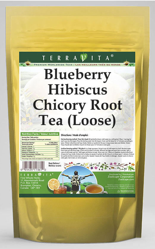 Blueberry Hibiscus Chicory Root Tea (Loose)