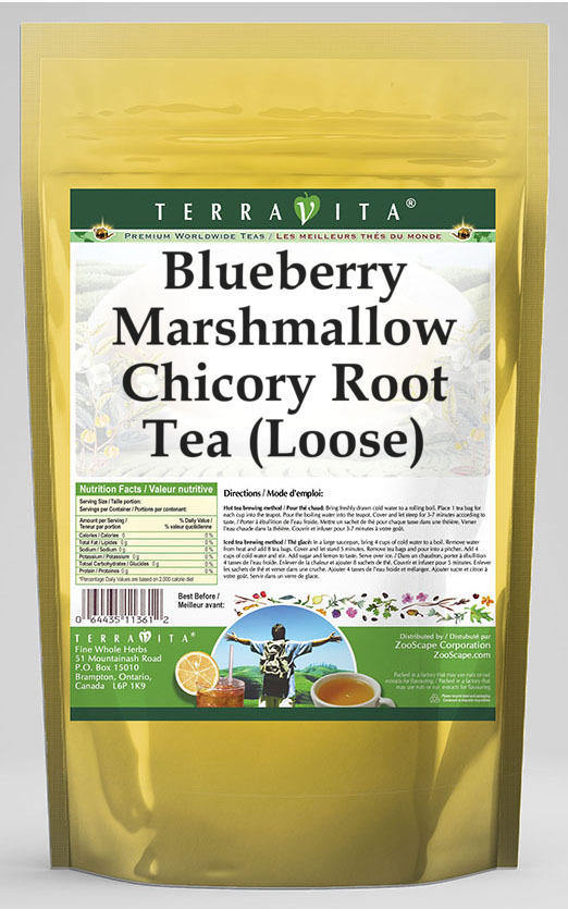 Blueberry Marshmallow Chicory Root Tea (Loose)