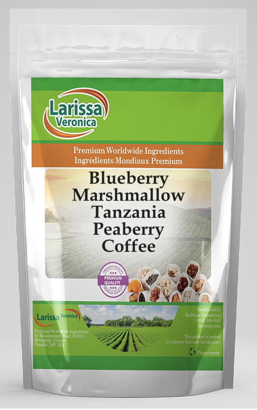 Blueberry Marshmallow Tanzania Peaberry Coffee