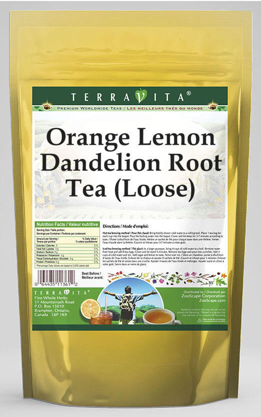 Orange Lemon Dandelion Root Tea (Loose)