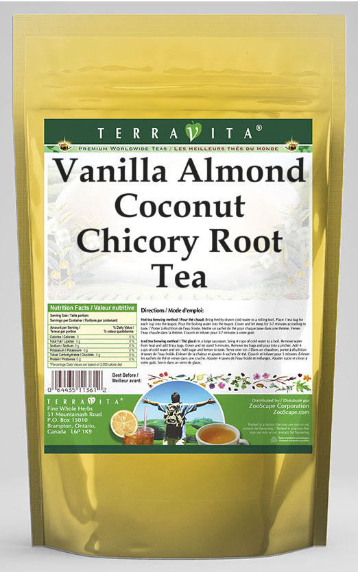 Vanilla Almond Coconut Chicory Root Tea
