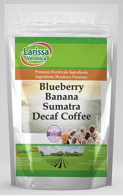 Blueberry Banana Sumatra Decaf Coffee