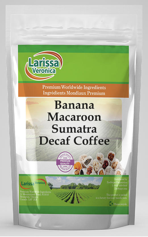 Banana Macaroon Sumatra Decaf Coffee