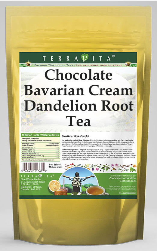 Chocolate Bavarian Cream Dandelion Root Tea