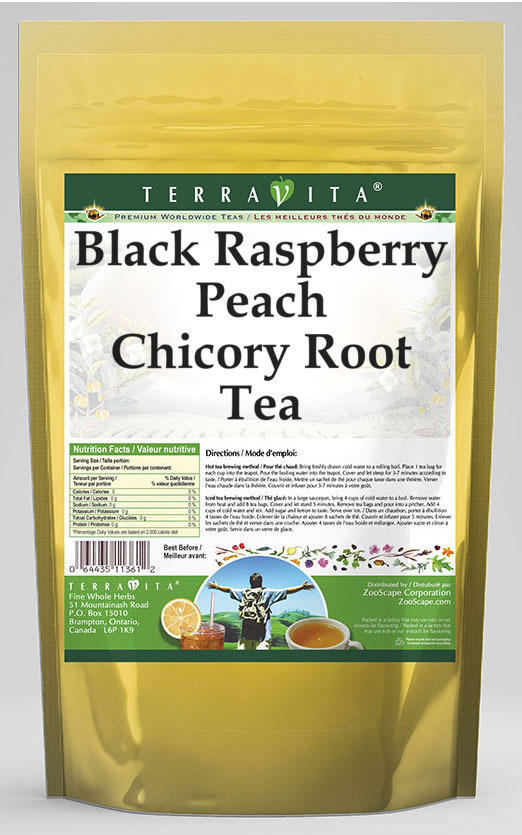 Black Raspberry Peach Chicory Root Tea