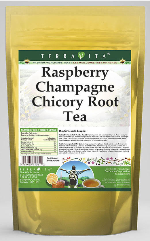 Raspberry Champagne Chicory Root Tea