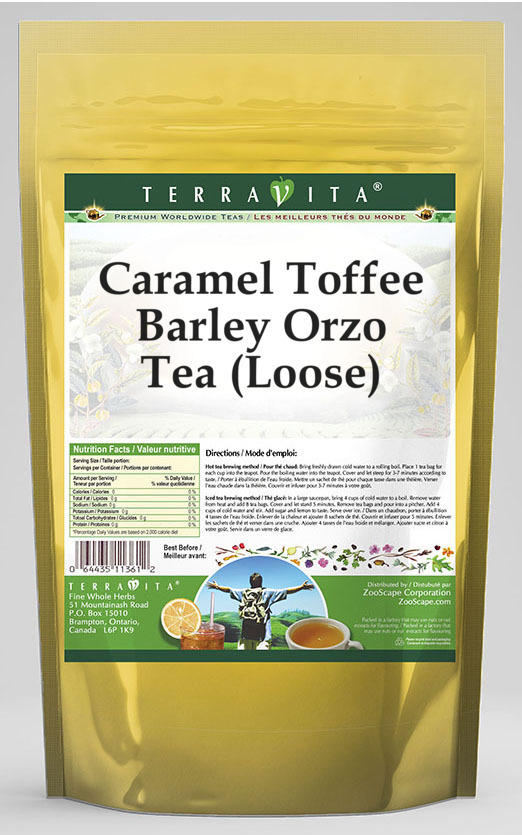 Caramel Toffee Barley Orzo Tea (Loose)