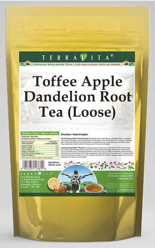 Toffee Apple Dandelion Root Tea (Loose)