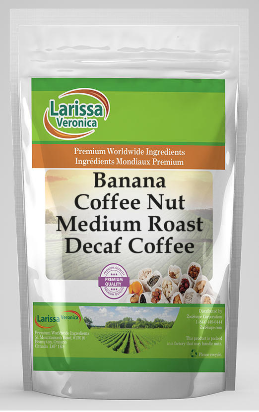 Banana Coffee Nut Medium Roast Decaf Coffee