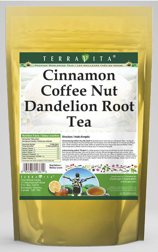 Cinnamon Coffee Nut Dandelion Root Tea