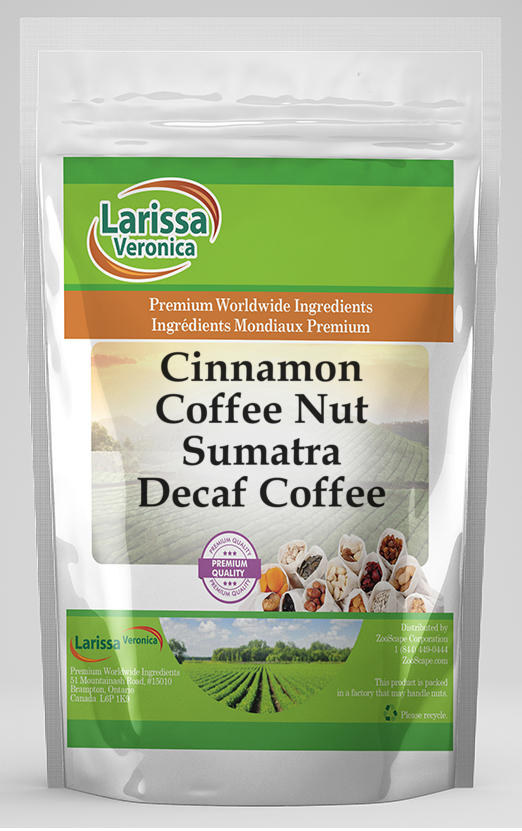 Cinnamon Coffee Nut Sumatra Decaf Coffee