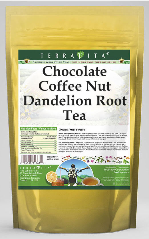 Chocolate Coffee Nut Dandelion Root Tea