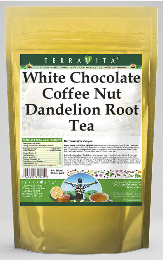 White Chocolate Coffee Nut Dandelion Root Tea