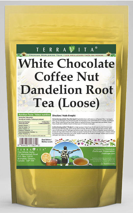 White Chocolate Coffee Nut Dandelion Root Tea (Loose)