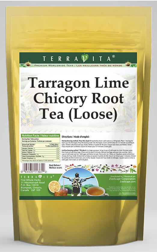 Tarragon Lime Chicory Root Tea (Loose)