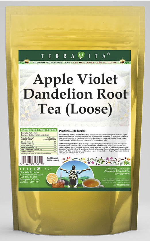 Apple Violet Dandelion Root Tea (Loose)
