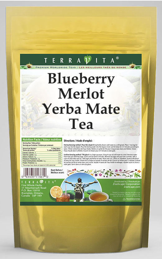 Blueberry Merlot Yerba Mate Tea