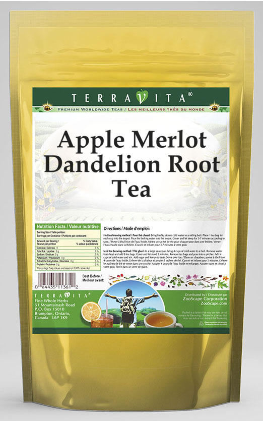 Apple Merlot Dandelion Root Tea