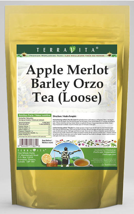 Apple Merlot Barley Orzo Tea (Loose)