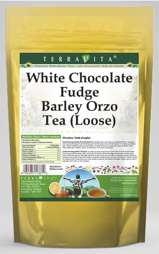 White Chocolate Fudge Barley Orzo Tea (Loose)