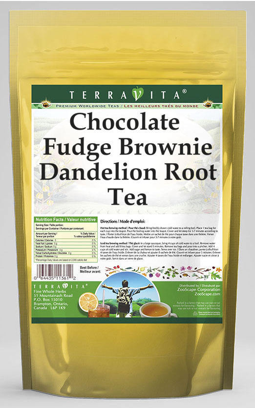 Chocolate Fudge Brownie Dandelion Root Tea