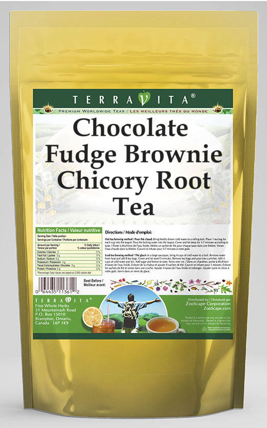 Chocolate Fudge Brownie Chicory Root Tea