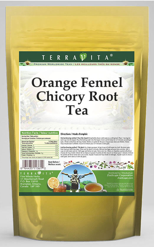 Orange Fennel Chicory Root Tea