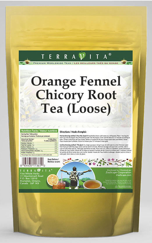 Orange Fennel Chicory Root Tea (Loose)