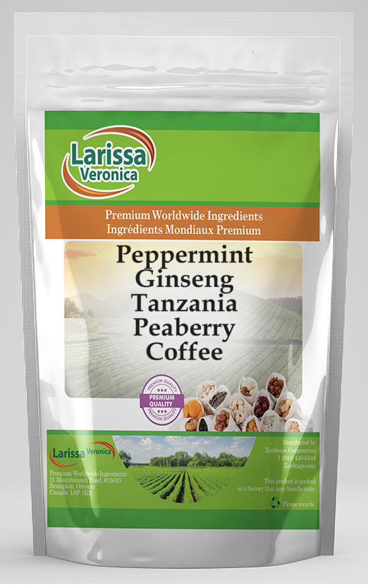 Peppermint Ginseng Tanzania Peaberry Coffee