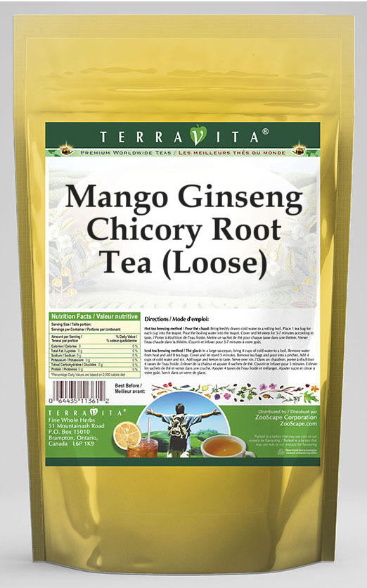 Mango Ginseng Chicory Root Tea (Loose)