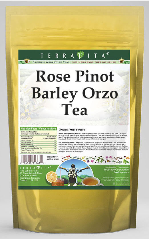 Rose Pinot Barley Orzo Tea