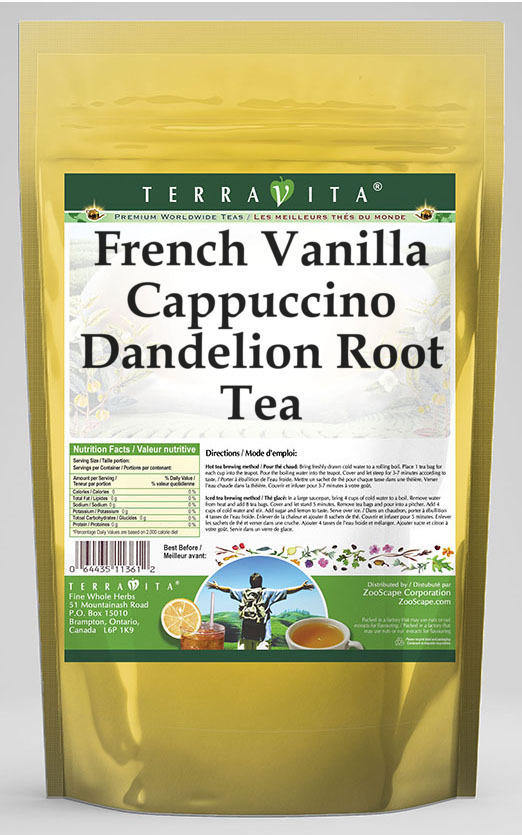 French Vanilla Cappuccino Dandelion Root Tea