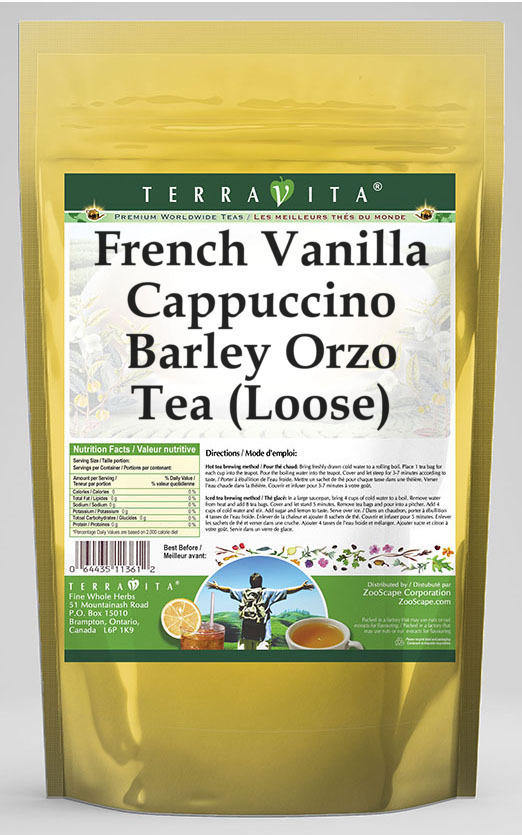 French Vanilla Cappuccino Barley Orzo Tea (Loose)