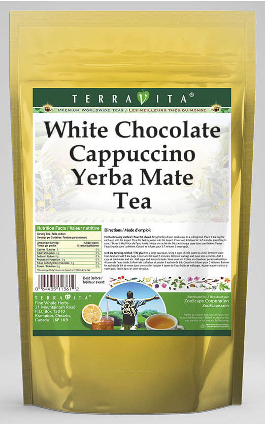 White Chocolate Cappuccino Yerba Mate Tea