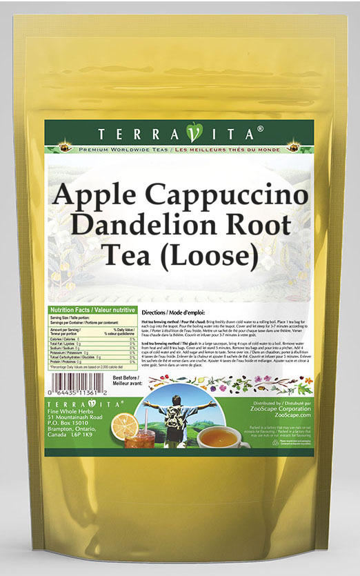 Apple Cappuccino Dandelion Root Tea (Loose)