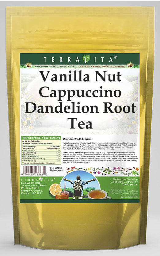 Vanilla Nut Cappuccino Dandelion Root Tea