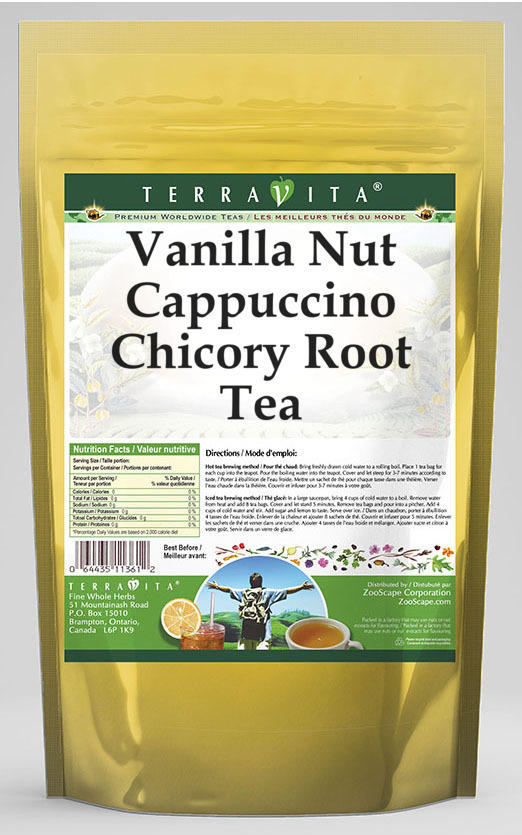 Vanilla Nut Cappuccino Chicory Root Tea