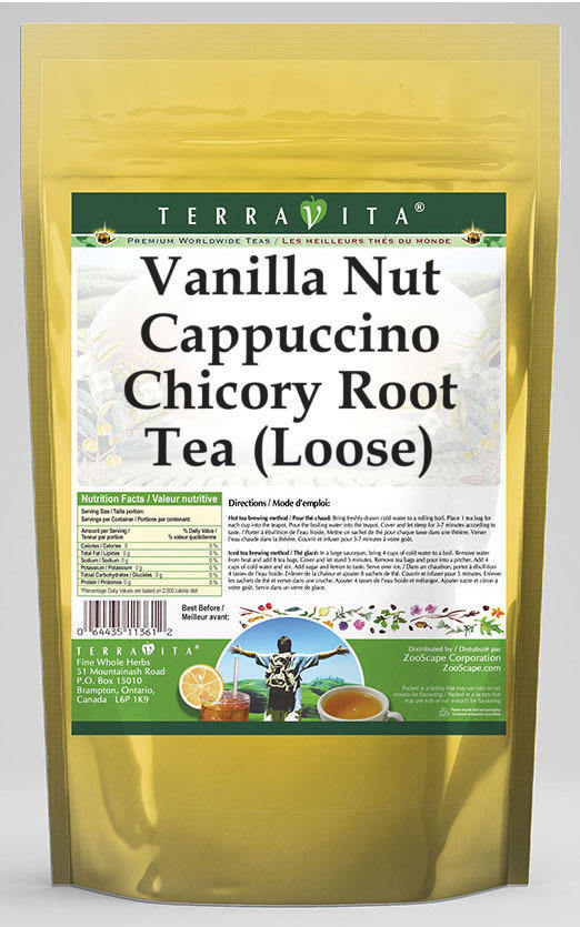 Vanilla Nut Cappuccino Chicory Root Tea (Loose)