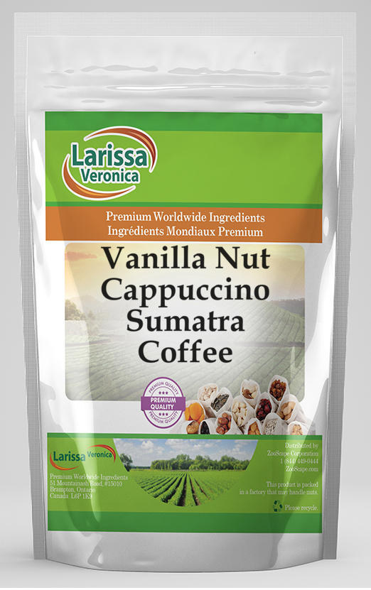 Vanilla Nut Cappuccino Sumatra Coffee