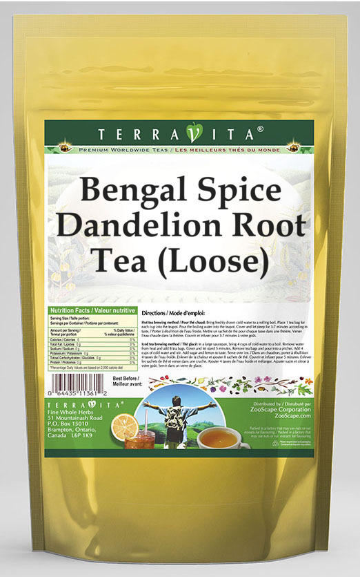 Bengal Spice Dandelion Root Tea (Loose)