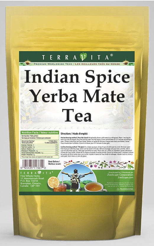 Indian Spice Yerba Mate Tea
