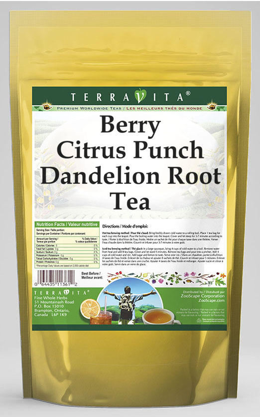 Berry Citrus Punch Dandelion Root Tea