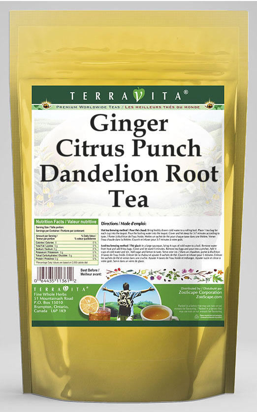 Ginger Citrus Punch Dandelion Root Tea